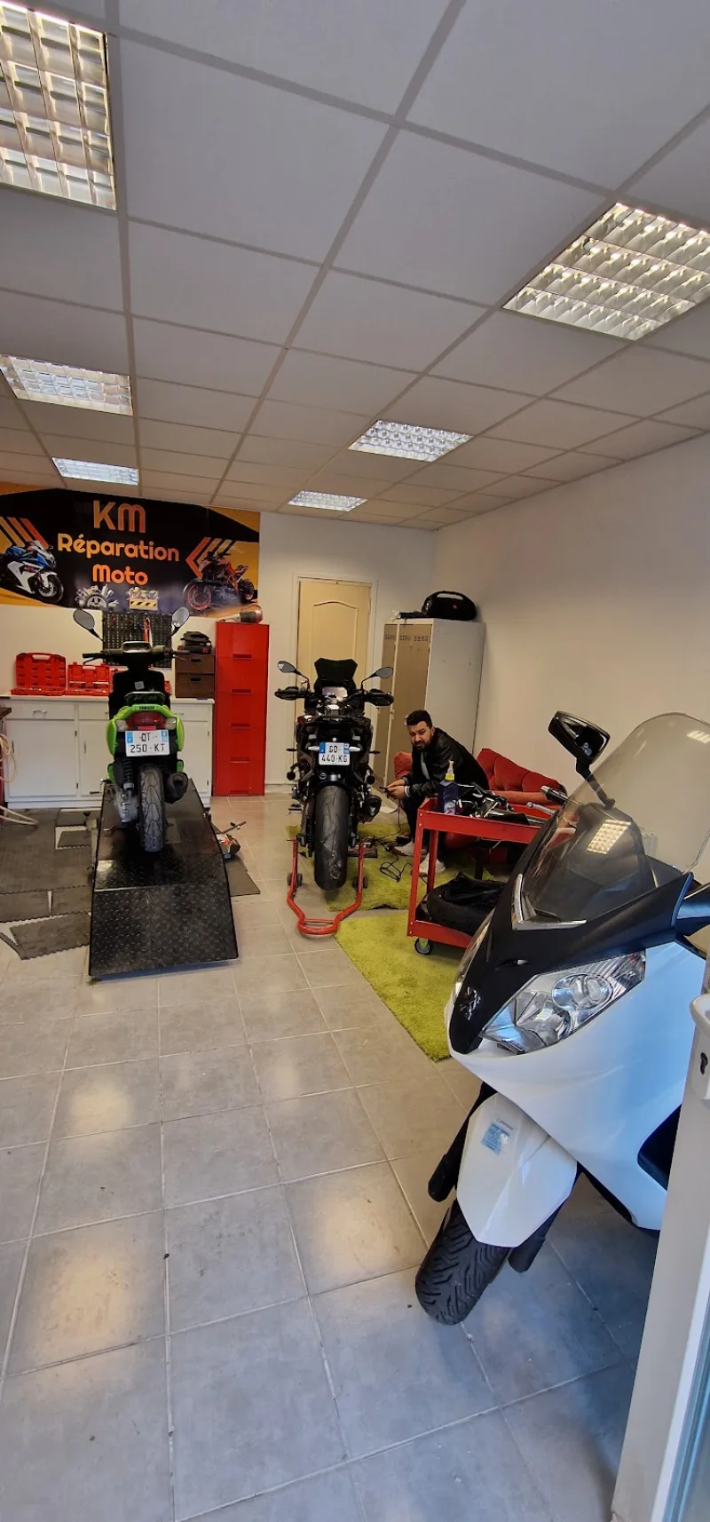 KM Réparation moto